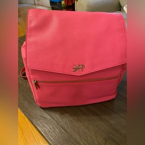 Freshly Picked Classic Diaper Bag Hot Barbie Pink